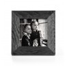 Ramka na zdjęcie prosta szczotkowana 10x10  czarna